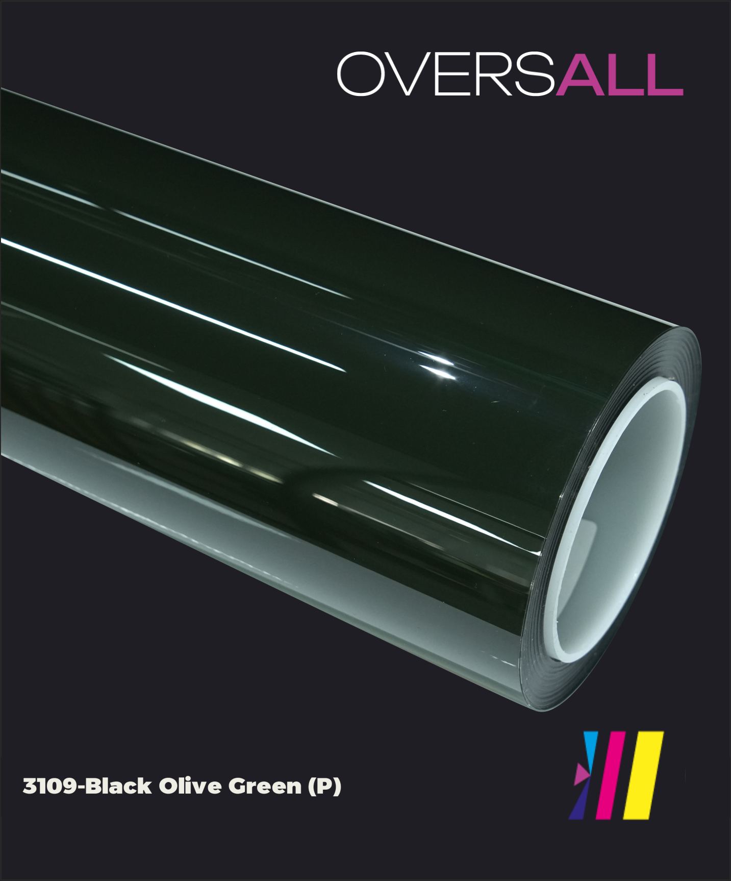 OVERSALL Color PPF - TPU3109 Black Olive Green