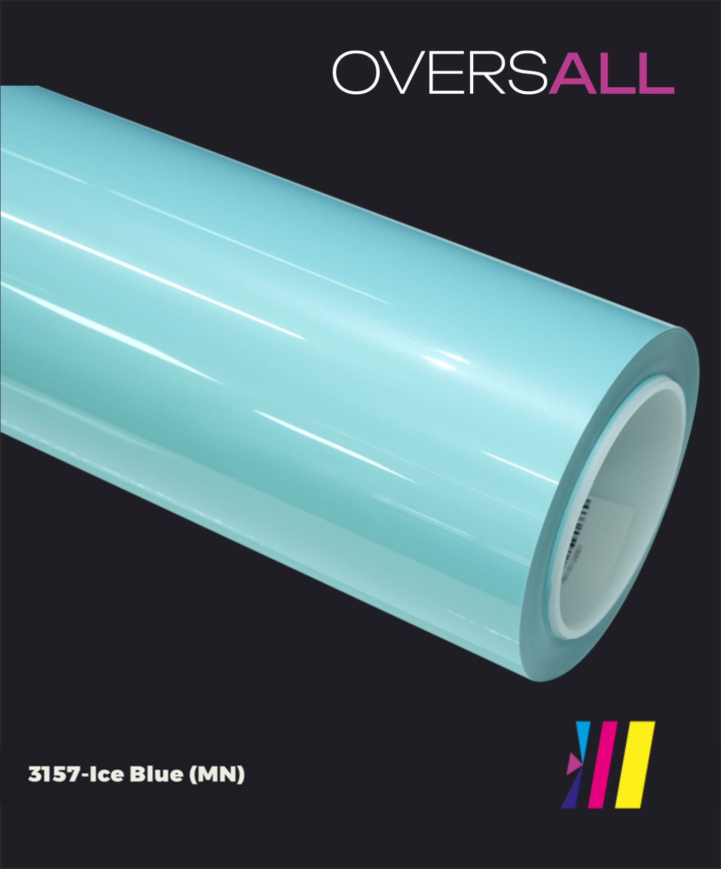 OVERSALL Color PPF - TPU3157 Cold Crystal Light Blue