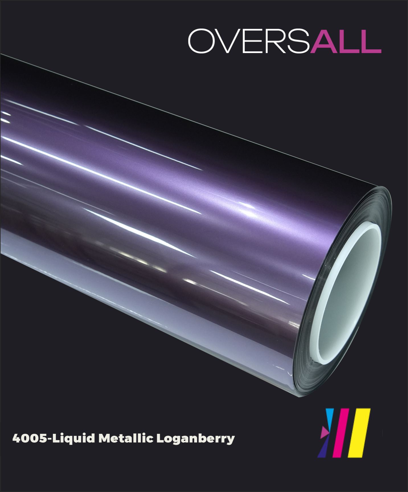 OVERSALL Color PPF - TPU4005 Liquid Metallic Logan berry