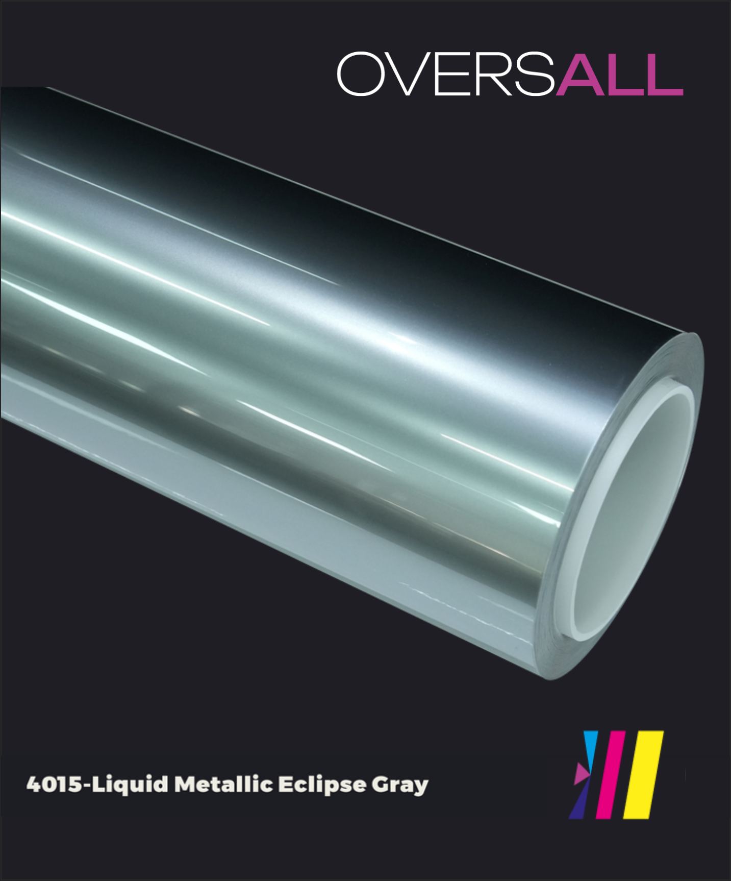 OVERSALL Color PPF - TPU4015 Liquid Metallic High-grade Gray