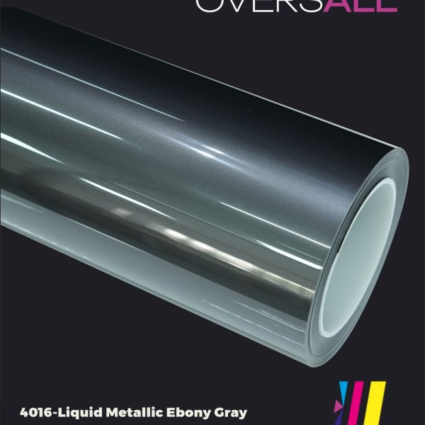 OVERSALL Color PPF - TPU4016 Liquid Metallic Ebony Gray