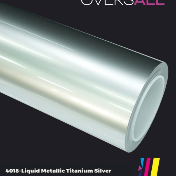 OVERSALL Color PPF - TPU4018 Liquid Metallic Titanium Silver