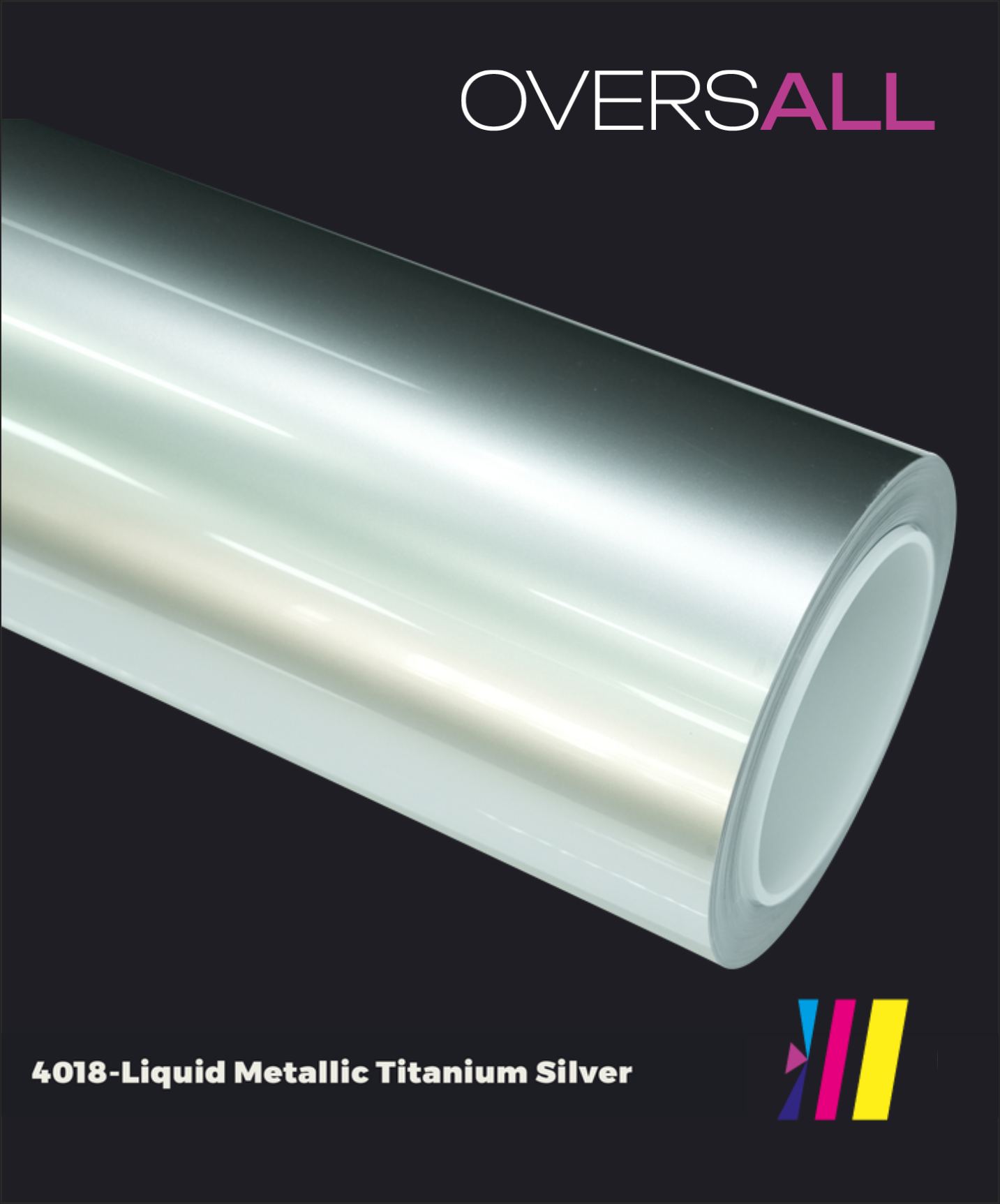 OVERSALL Color PPF - TPU4018 Liquid Metallic Titanium Silver
