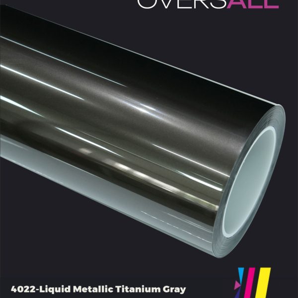 OVERSALL Color PPF - TPU4022 Liquid Metallic Titanium Gray