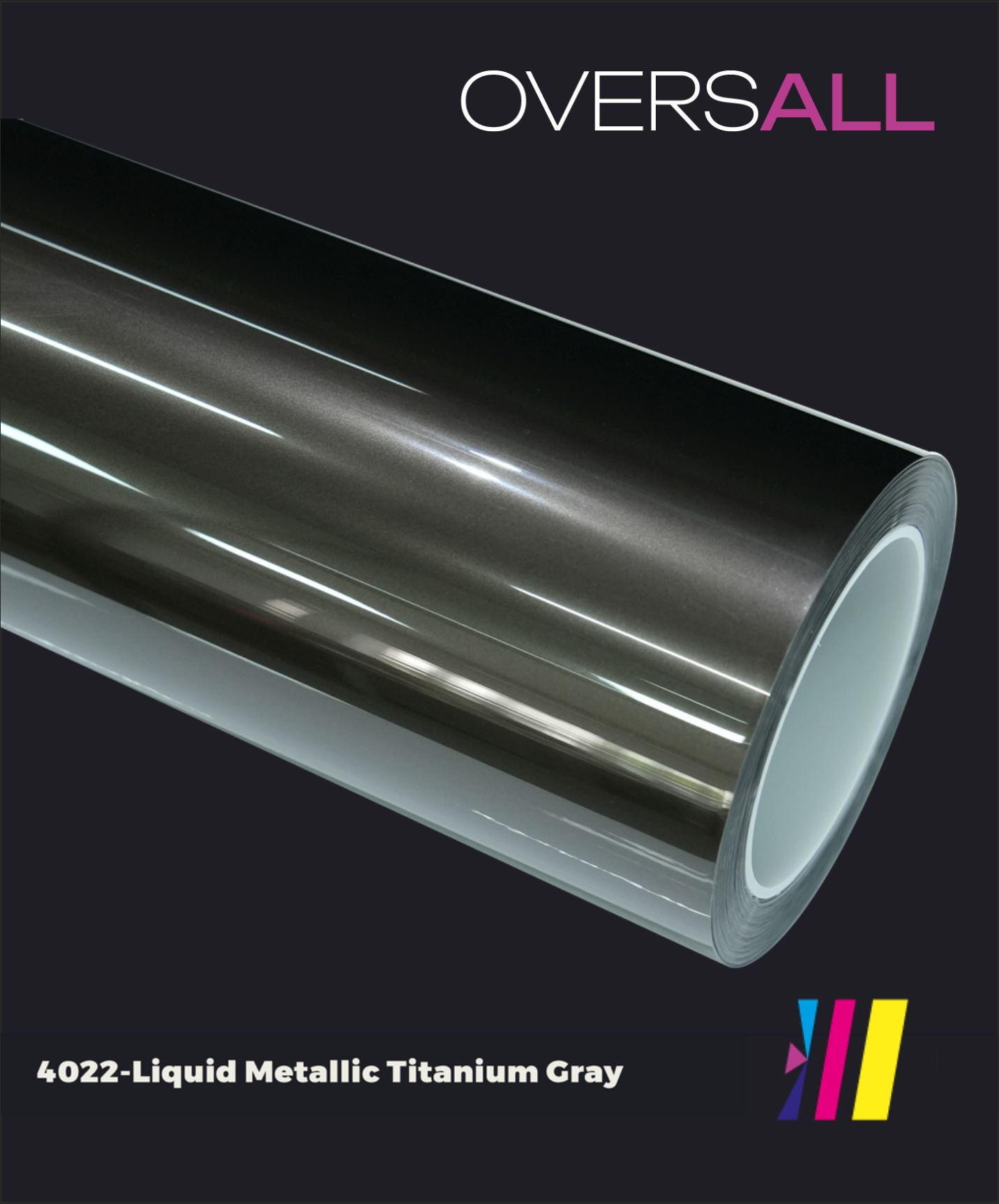 OVERSALL Color PPF - TPU4022 Liquid Metallic Titanium Gray