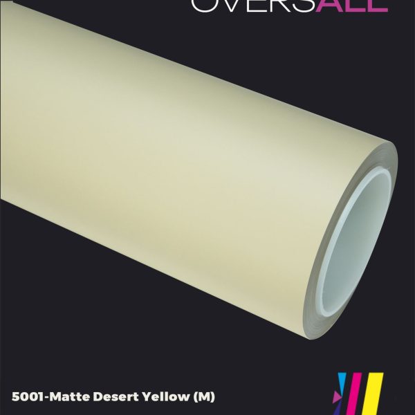 OVERSALL Color PPF - TPU5001 Matte Desert Yellow