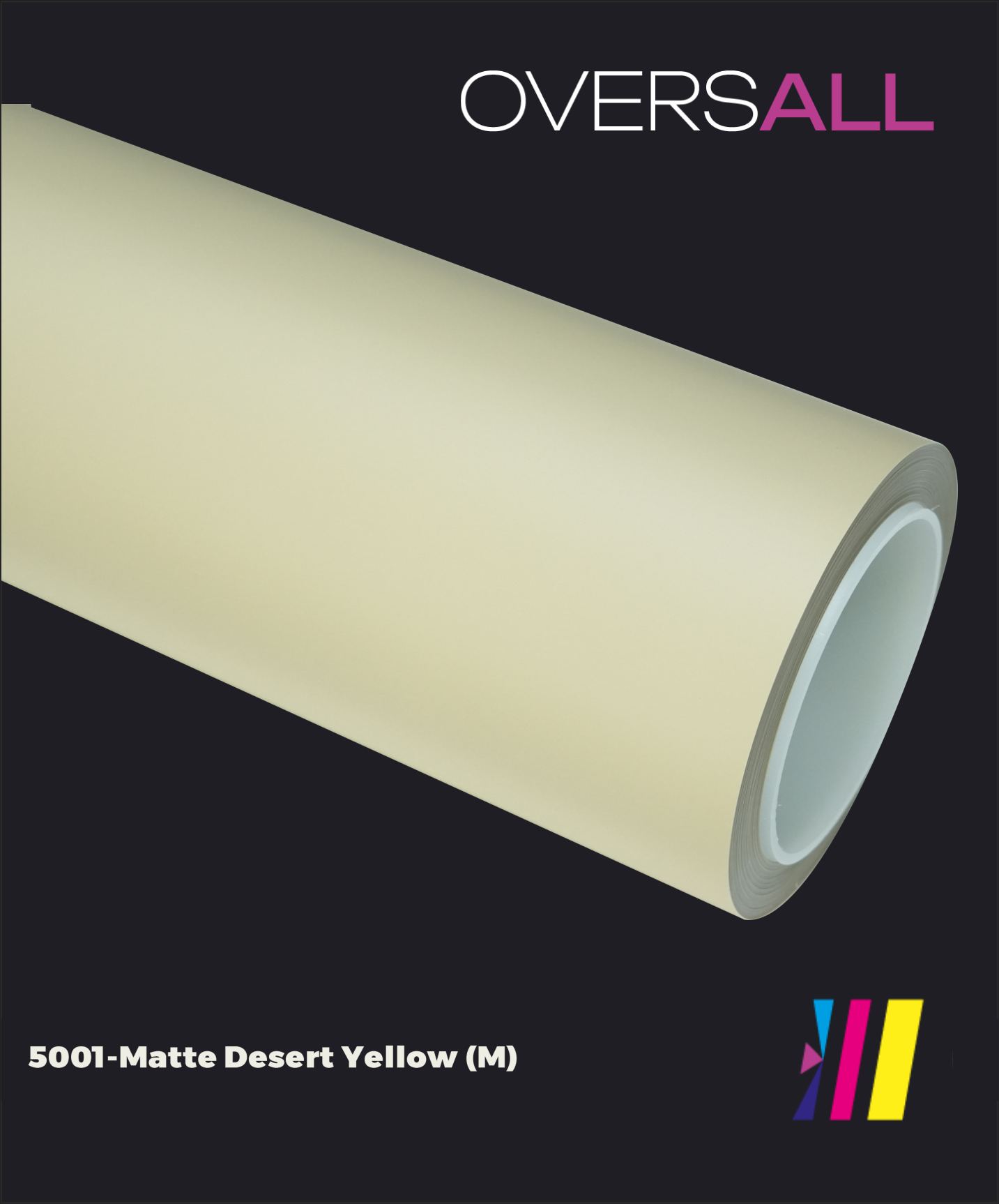 OVERSALL Color PPF - TPU5001 Matte Desert Yellow