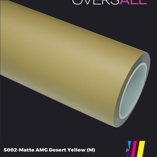 OVERSALL Color PPF - TPU5002 Matte AMG Desert Yellow