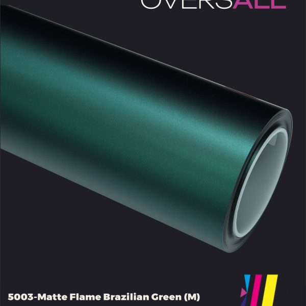 OVERSALL Color PPF - TPU5003 Matte Magic Flame Brazilian Green