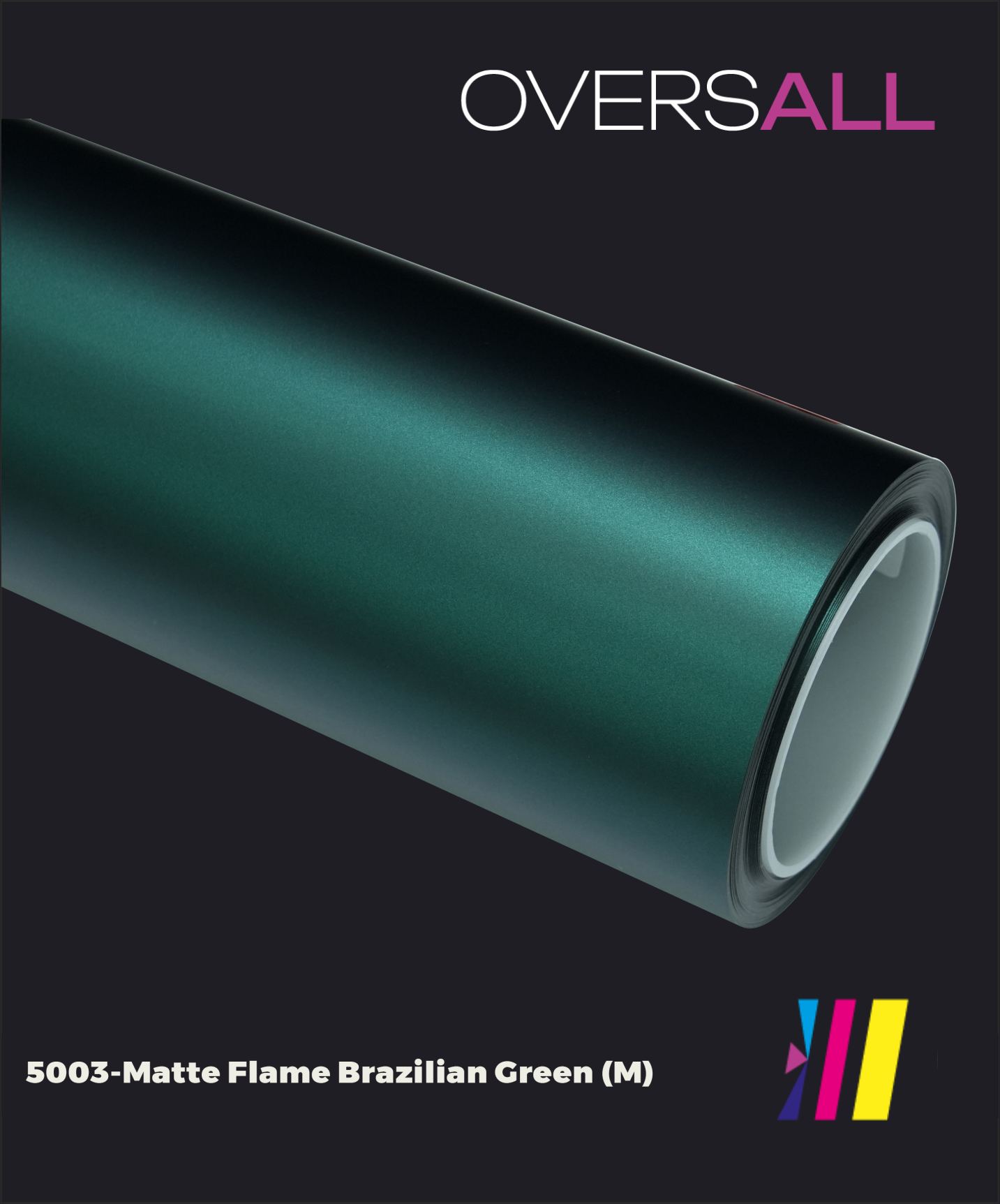 OVERSALL Color PPF - TPU5003 Matte Magic Flame Brazilian Green