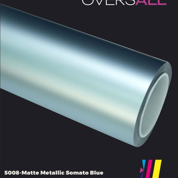 OVERSALL Color PPF - TPU5008 Matte Liquid Metallic Somato Blue