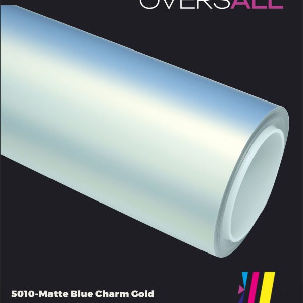 OVERSALL Color PPF - TPU5010 Matte Blue Charm Gold