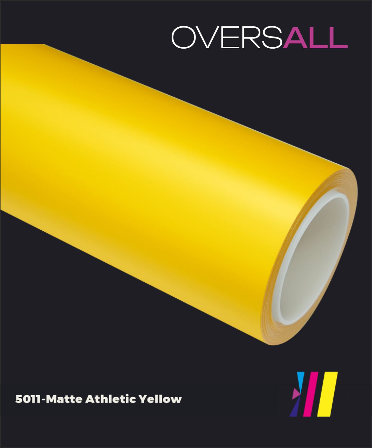 OVERSALL Color PPF - TPU5011 Matte Sports Yellow