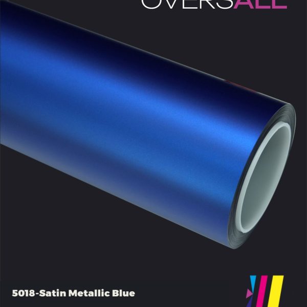 OVERSALL Color PPF - TPU5018 Satin Liquid Metallic Blue