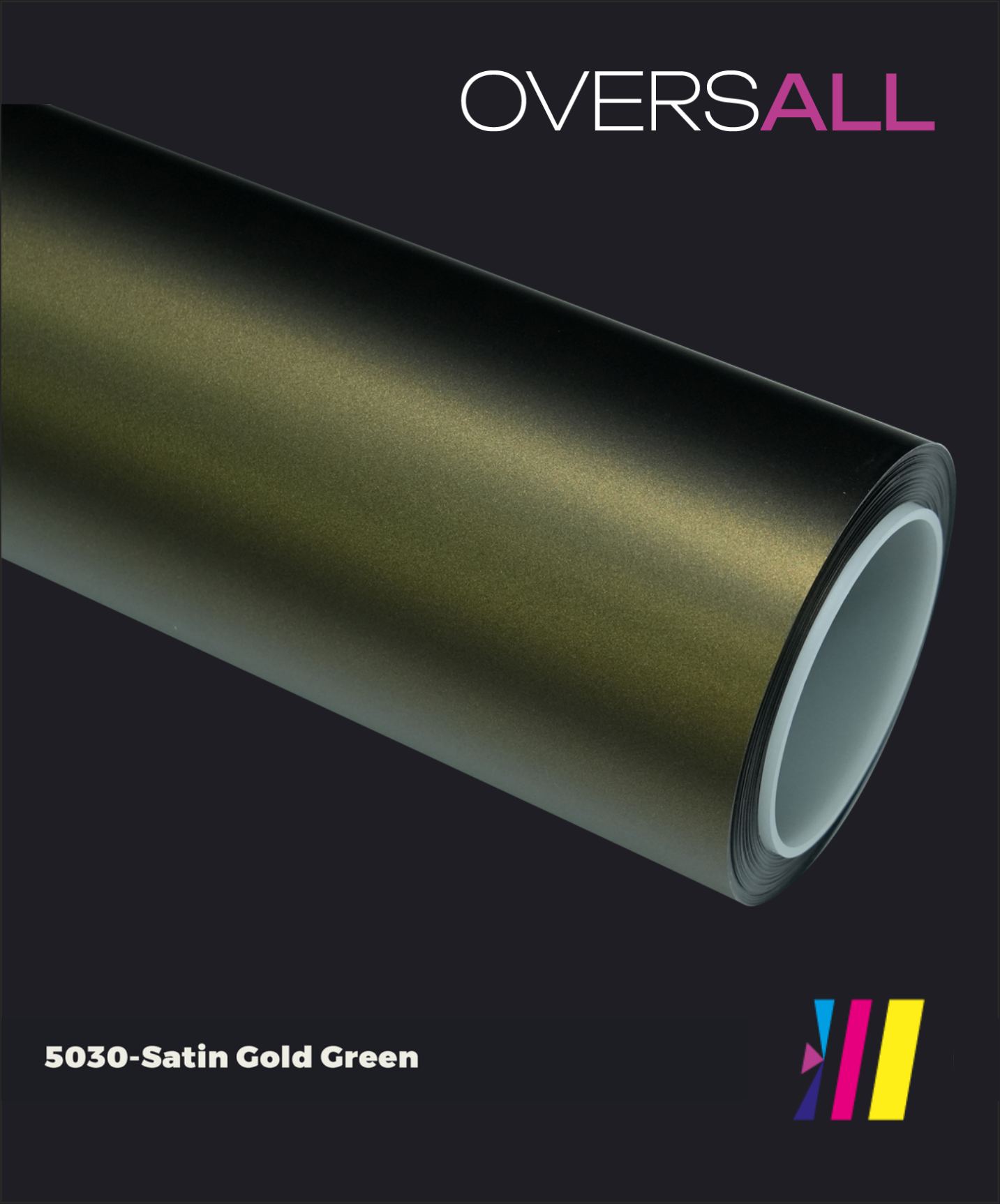 OVERSALL Color PPF - TPU5030 Satin Gold Green