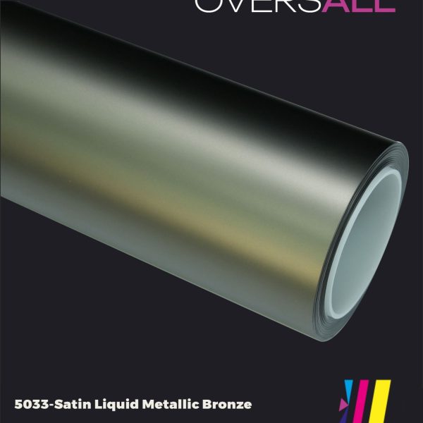 OVERSALL Color PPF - TPU5033 Satin Liquid Metallic Bronze