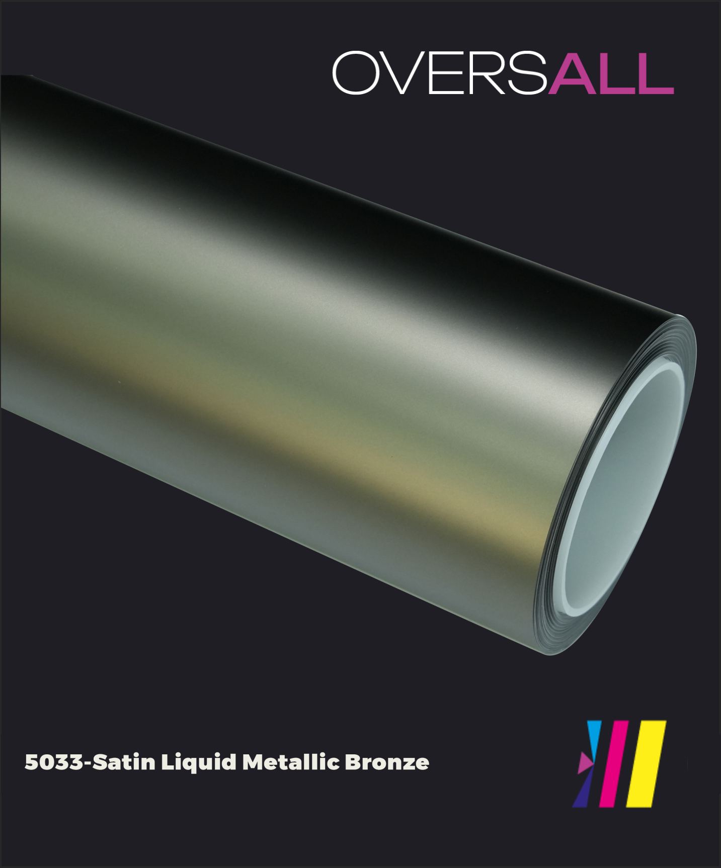 OVERSALL Color PPF - TPU5033 Satin Liquid Metallic Bronze