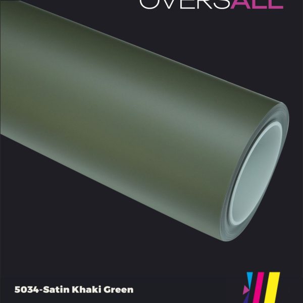 OVERSALL Color PPF - TPU5034 Satin Khaki Green