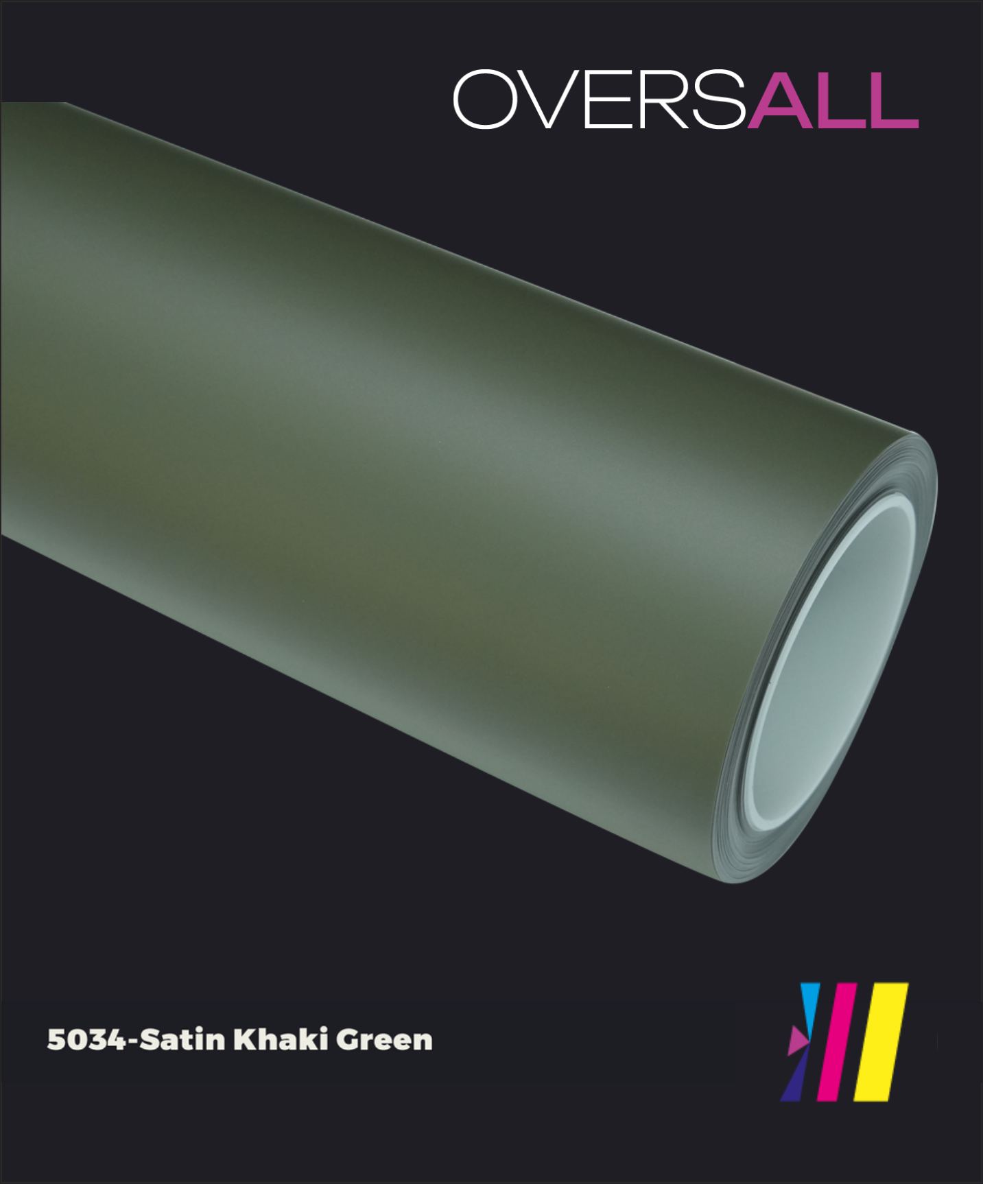 OVERSALL Color PPF - TPU5034 Satin Khaki Green