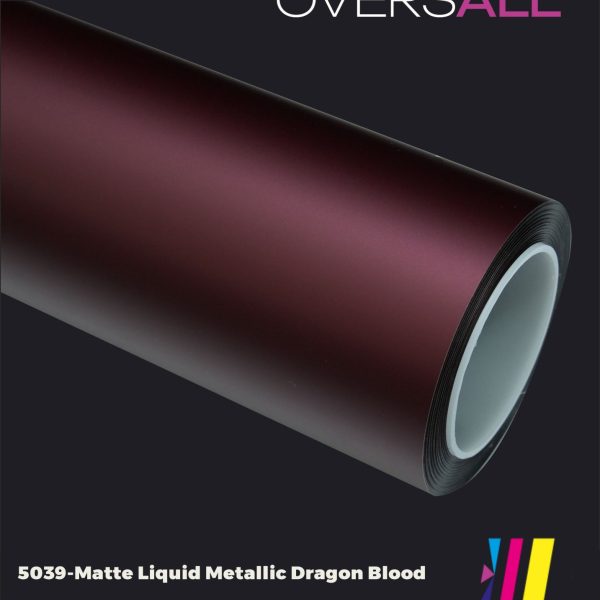 OVERSALL Color PPF - TPU5039 Matte Metallic Dracaena Red