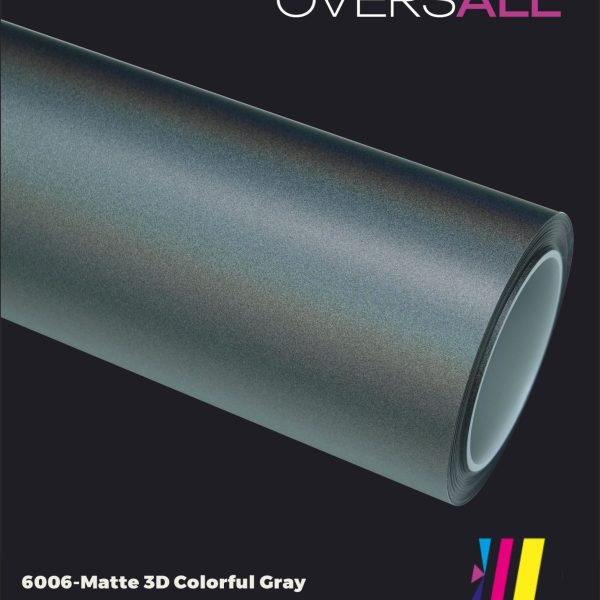 OVERSALL Color PPF - TPU6006 Matte 3D Colorful Gray