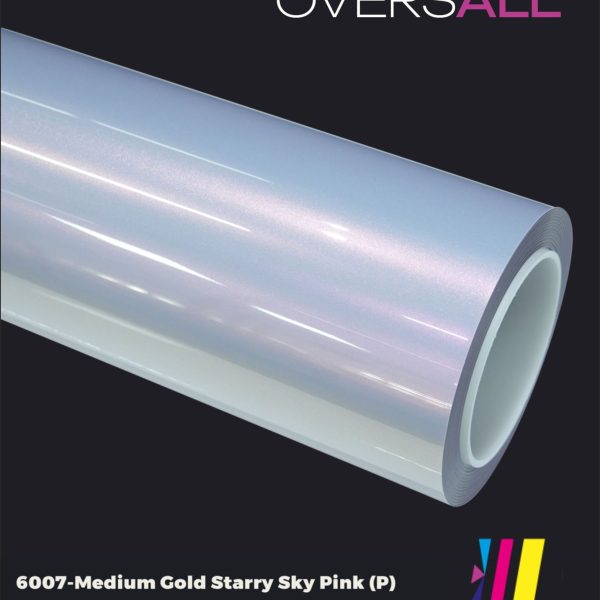 OVERSALL Color PPF - TPU6007 Medium Gold Starry Sky Pink