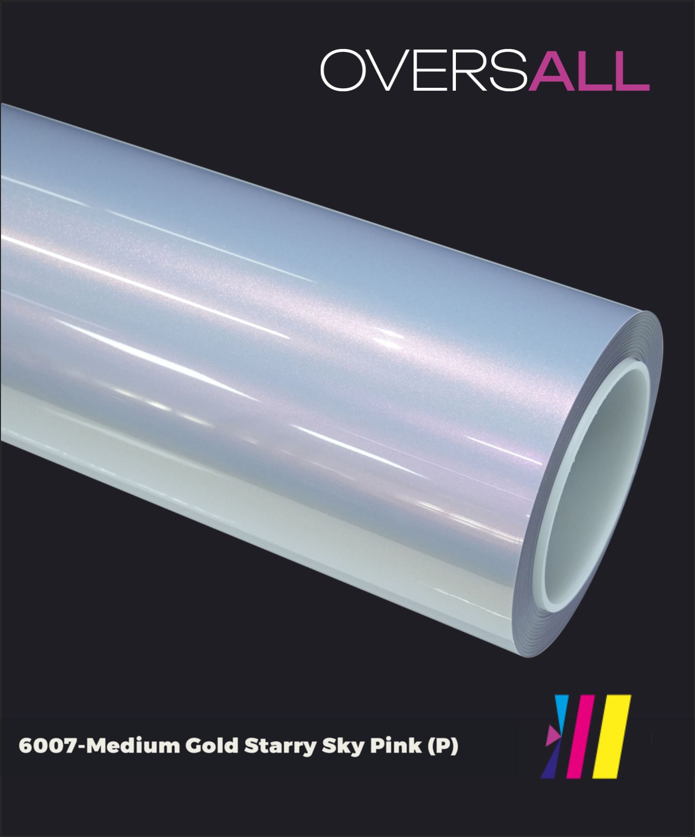 OVERSALL Color PPF - TPU6007 Medium Gold Starry Sky Pink