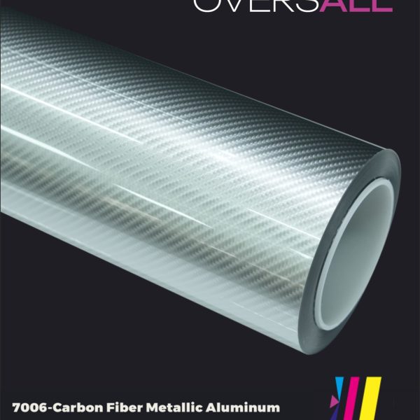 OVERSALL Color PPF - TPU7006 Carbon Fiber Liquid Metallic Aluminum