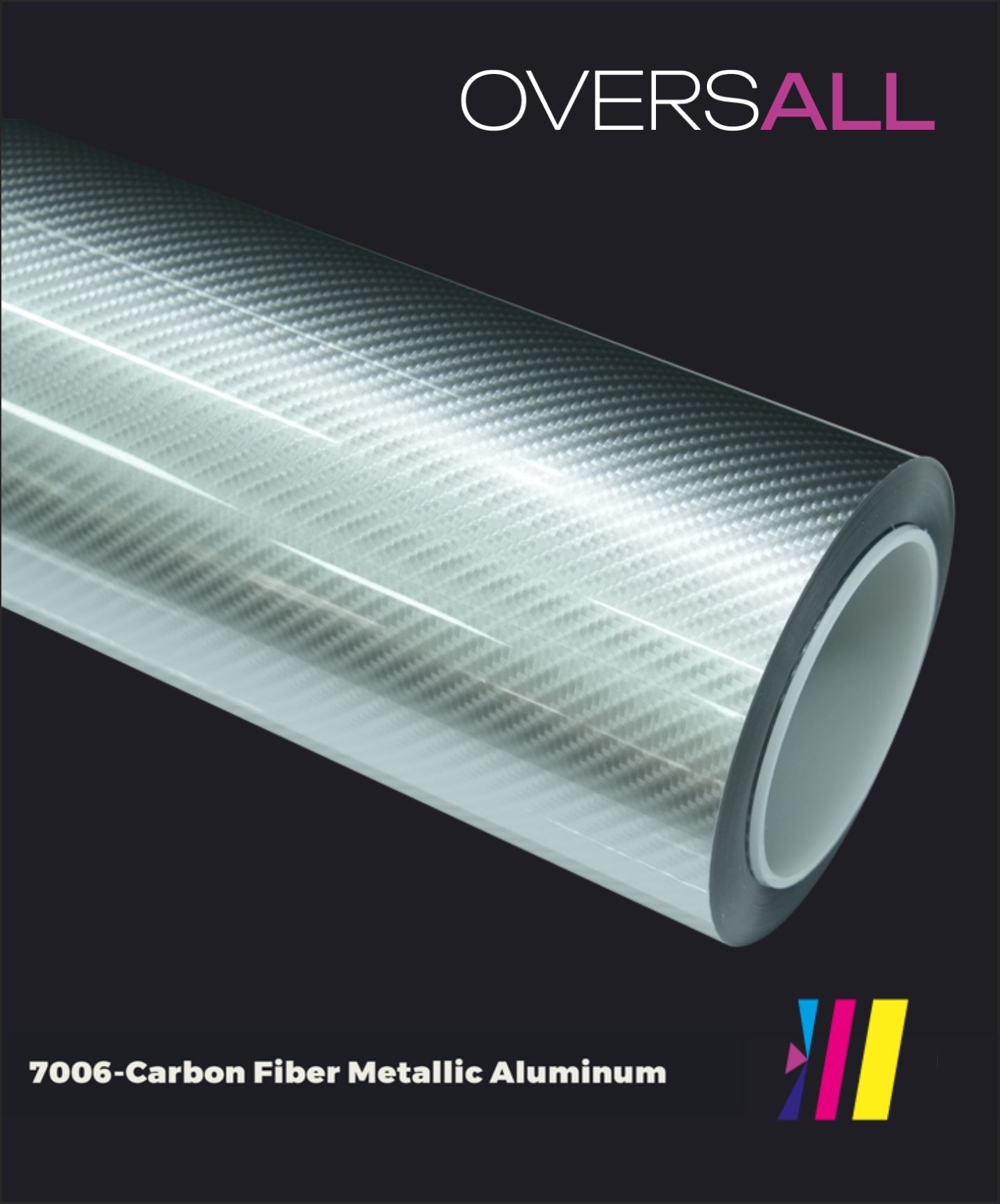 OVERSALL Color PPF - TPU7006 Carbon Fiber Liquid Metallic Aluminum