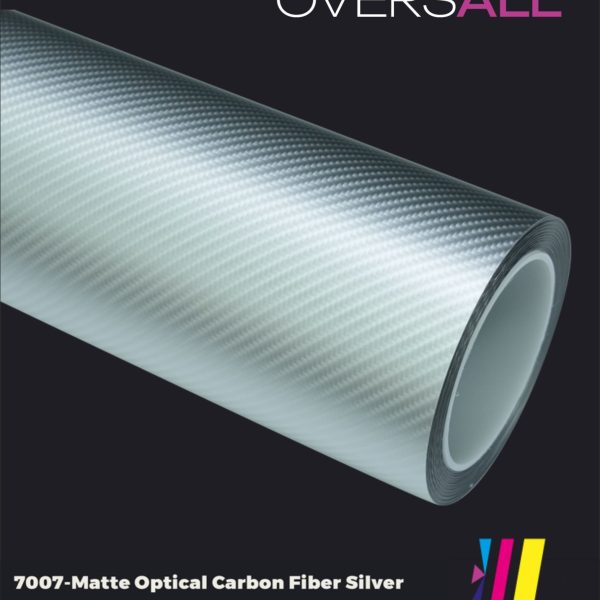 OVERSALL Color PPF - TPU7007 Matte Optical Carbon Fiber Silver