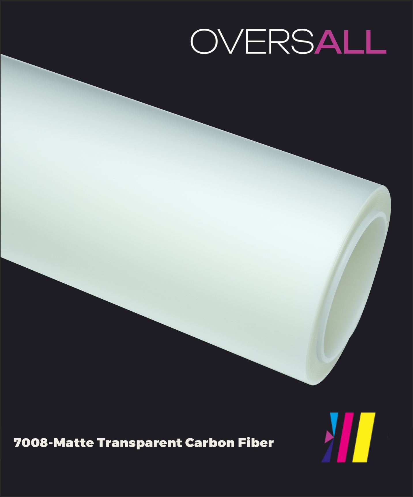 OVERSALL Color PPF - TPU7008 Matte Transparent Carbon Fiber
