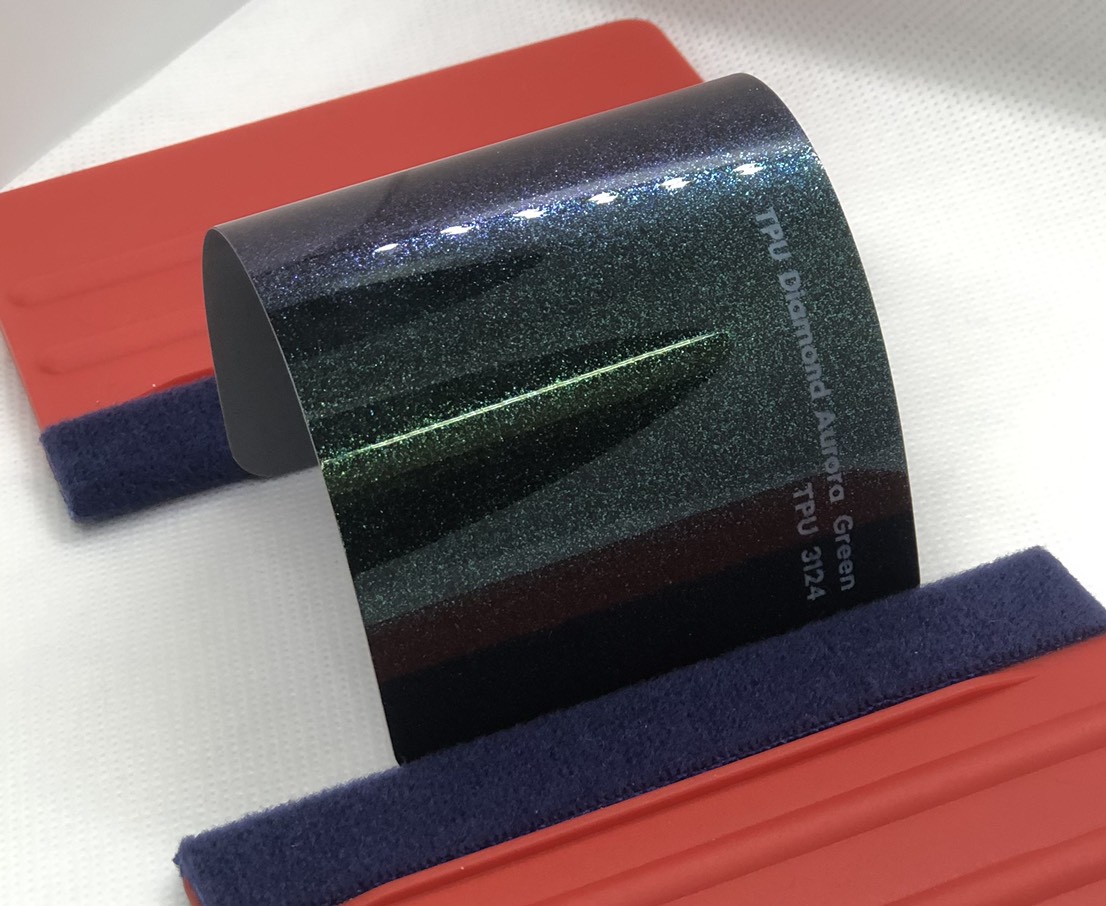 OVERSALL Color PPF - TPU3124 Diamond Aurora Green — изображение 2