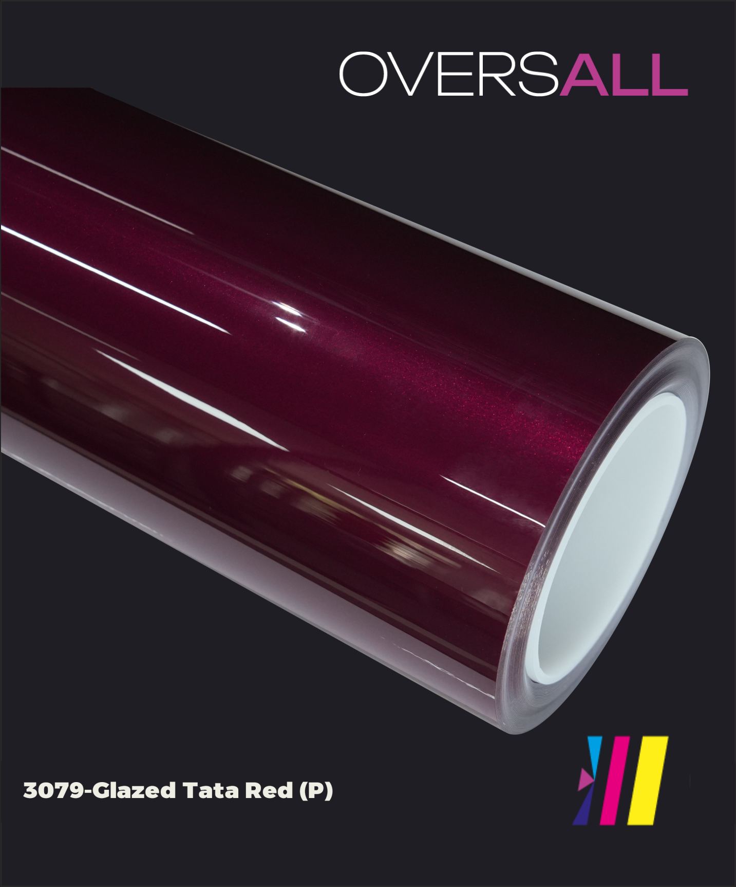 OVERSALL Color PPF - TPU3079 Glazed Tata Red