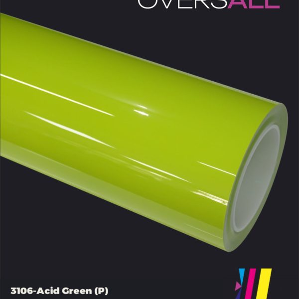 OVERSALL Color PPF - TPU3106 Acid Green