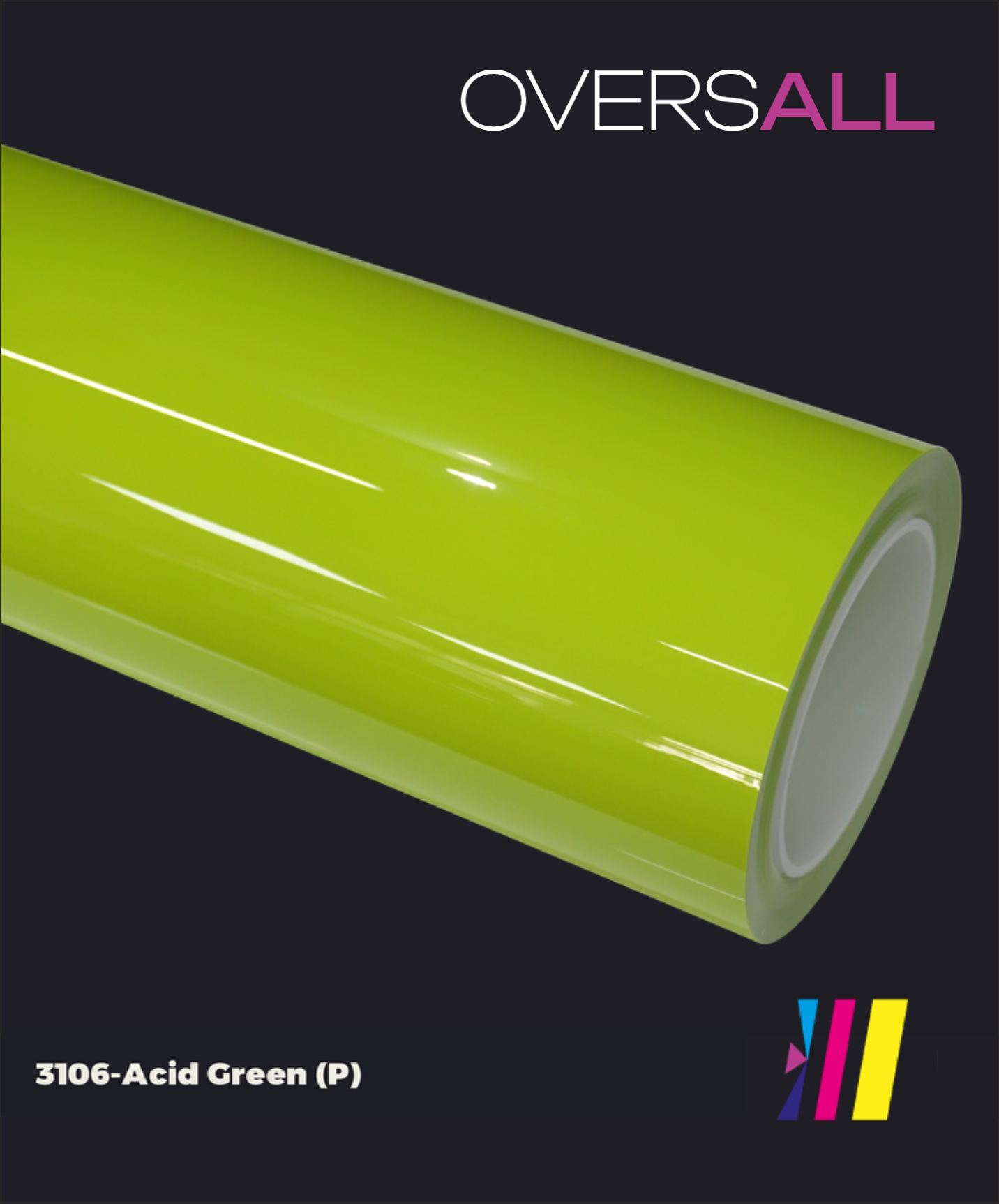 OVERSALL Color PPF - TPU3106 Acid Green