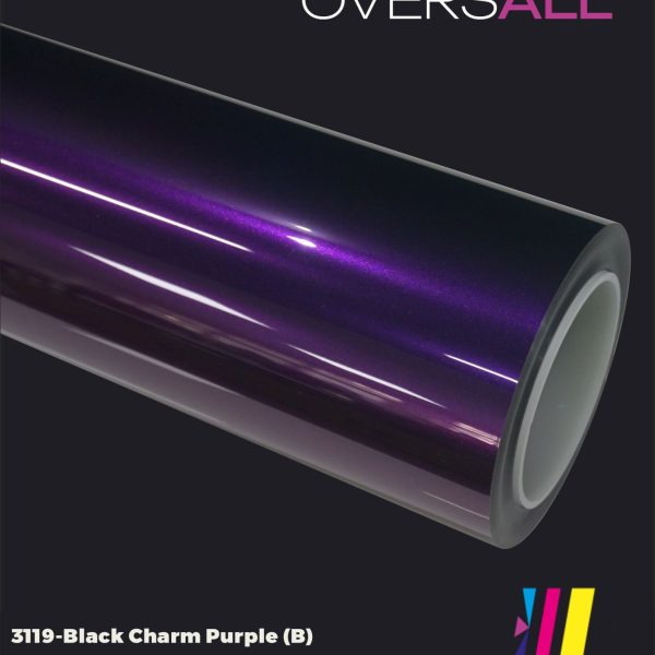 OVERSALL Color PPF - TPU3119 Bright Black Charm Purple