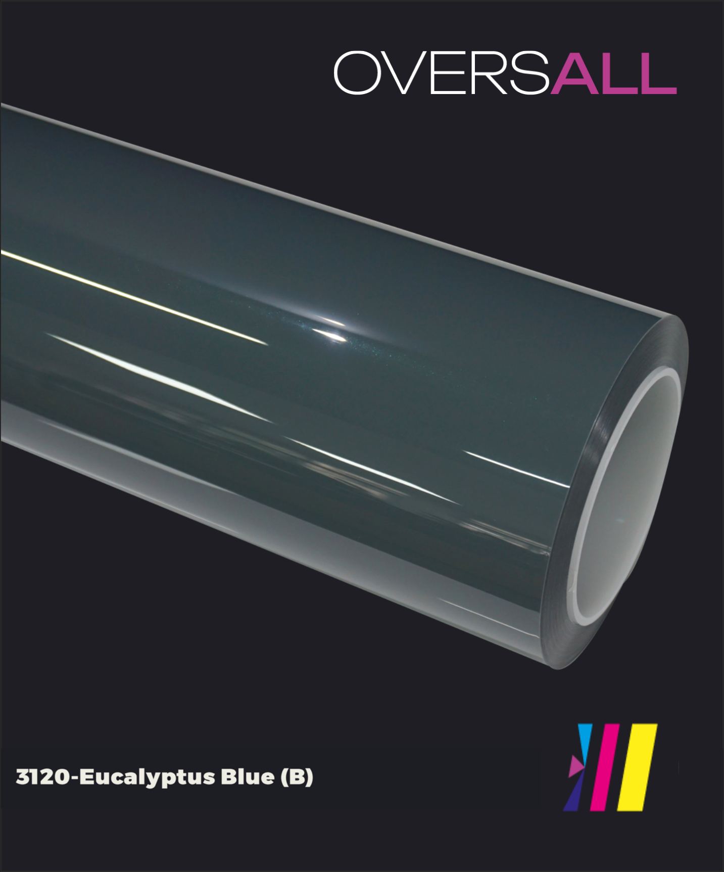 OVERSALL Color PPF - TPU3120 Eucalyptus Blue