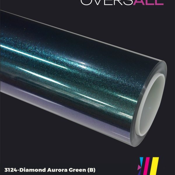 OVERSALL Color PPF - TPU3124 Diamond Aurora Green