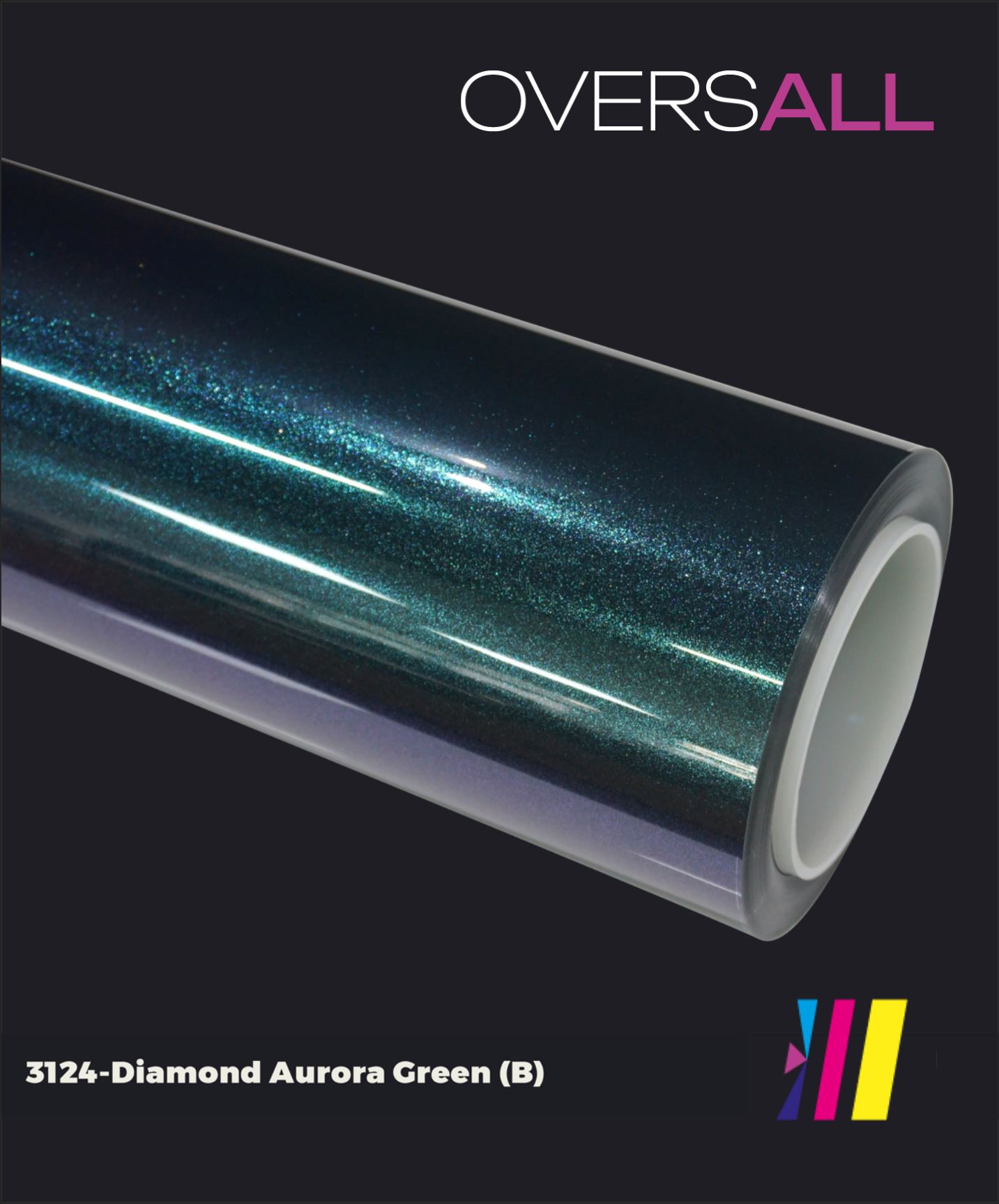 OVERSALL Color PPF - TPU3124 Diamond Aurora Green