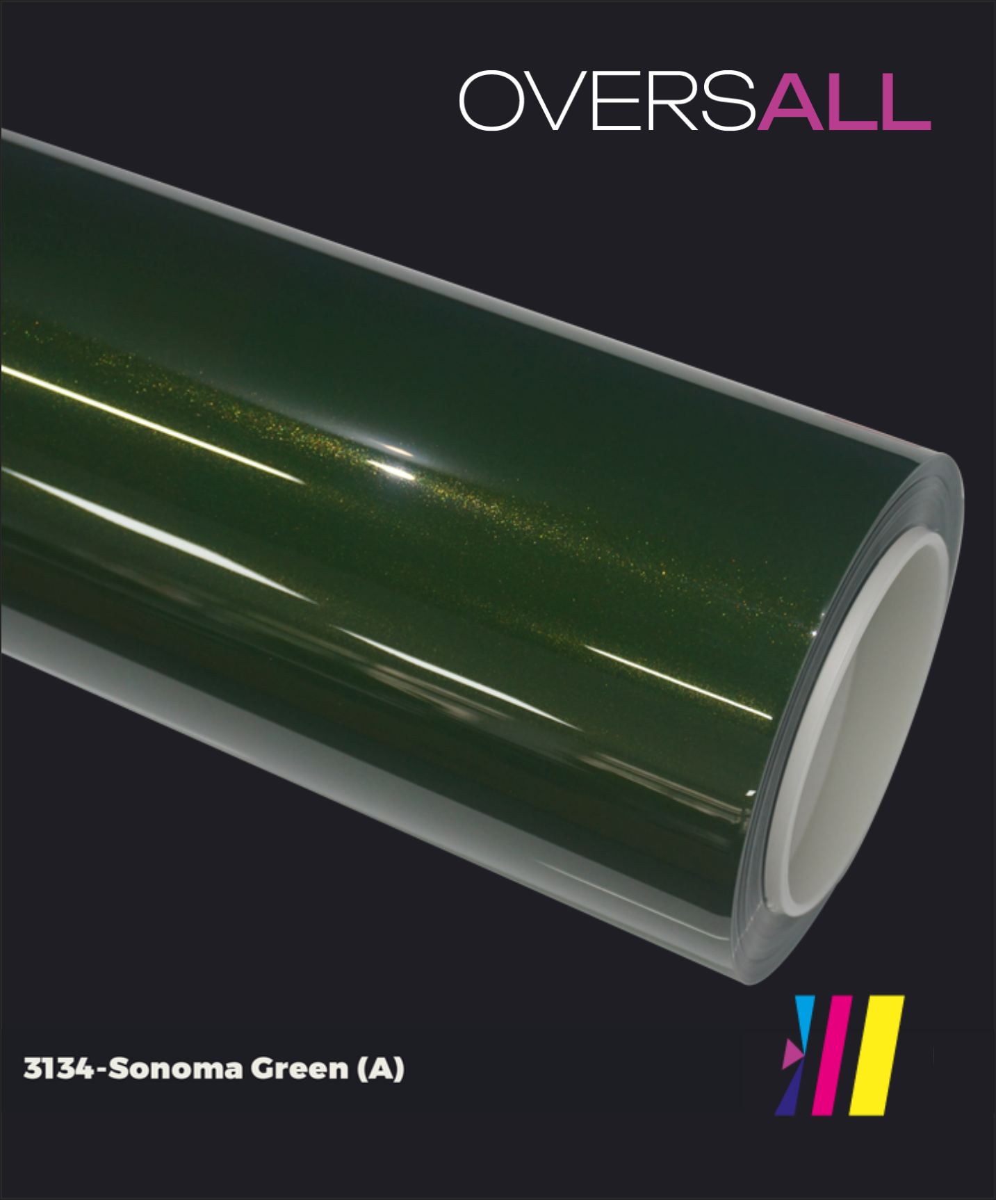 OVERSALL Color PPF - TPU3134 Sonoma Green