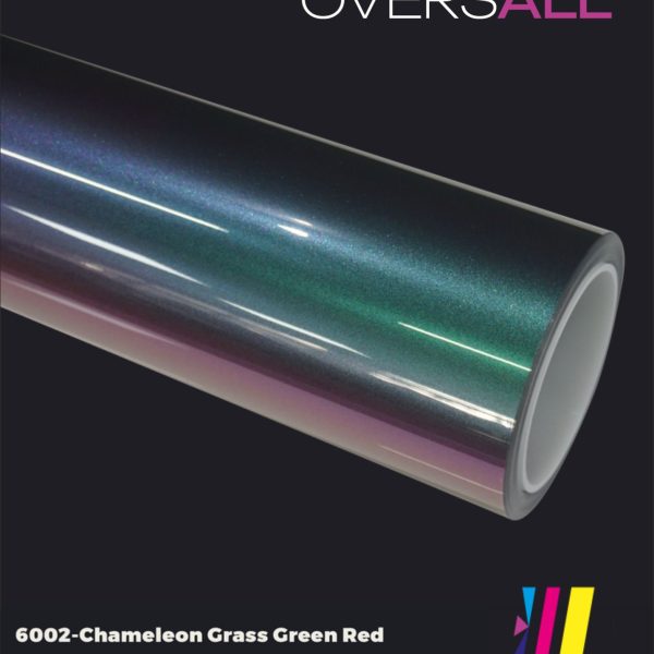 OVERSALL Color PPF - TPU6002 Chameleon Grass Green Red
