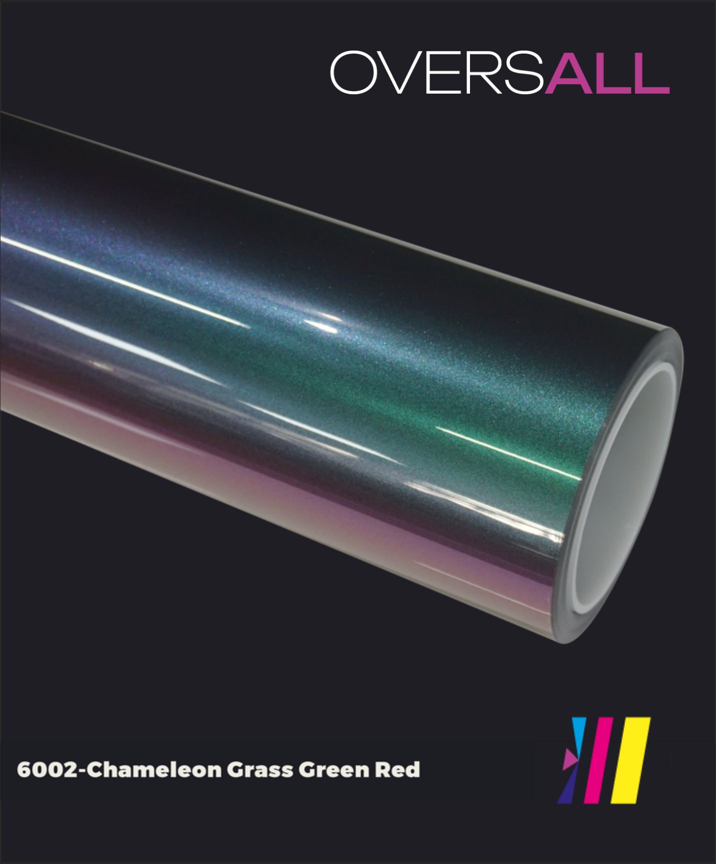 OVERSALL Color PPF - TPU6002 Chameleon Grass Green Red
