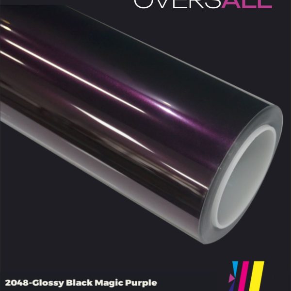 OVERSALL Color PPF - TPU2048 Glossy Black Magic Purple