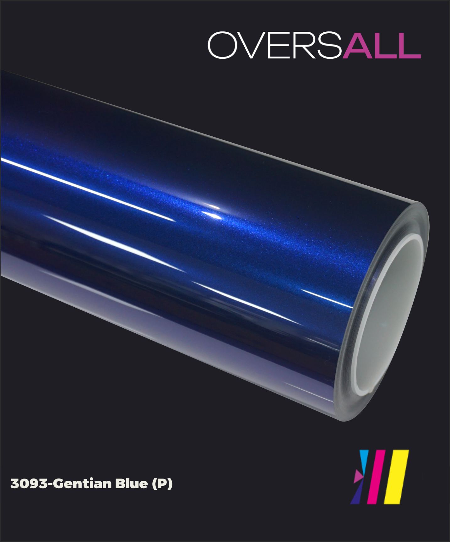 OVERSALL Color PPF - TPU3093 Gentian Blue