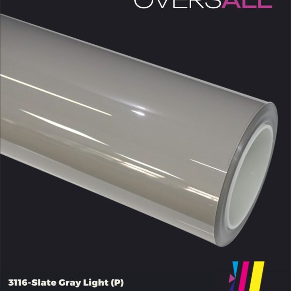 OVERSALL Color PPF - TPU3116 Slate Gray Light