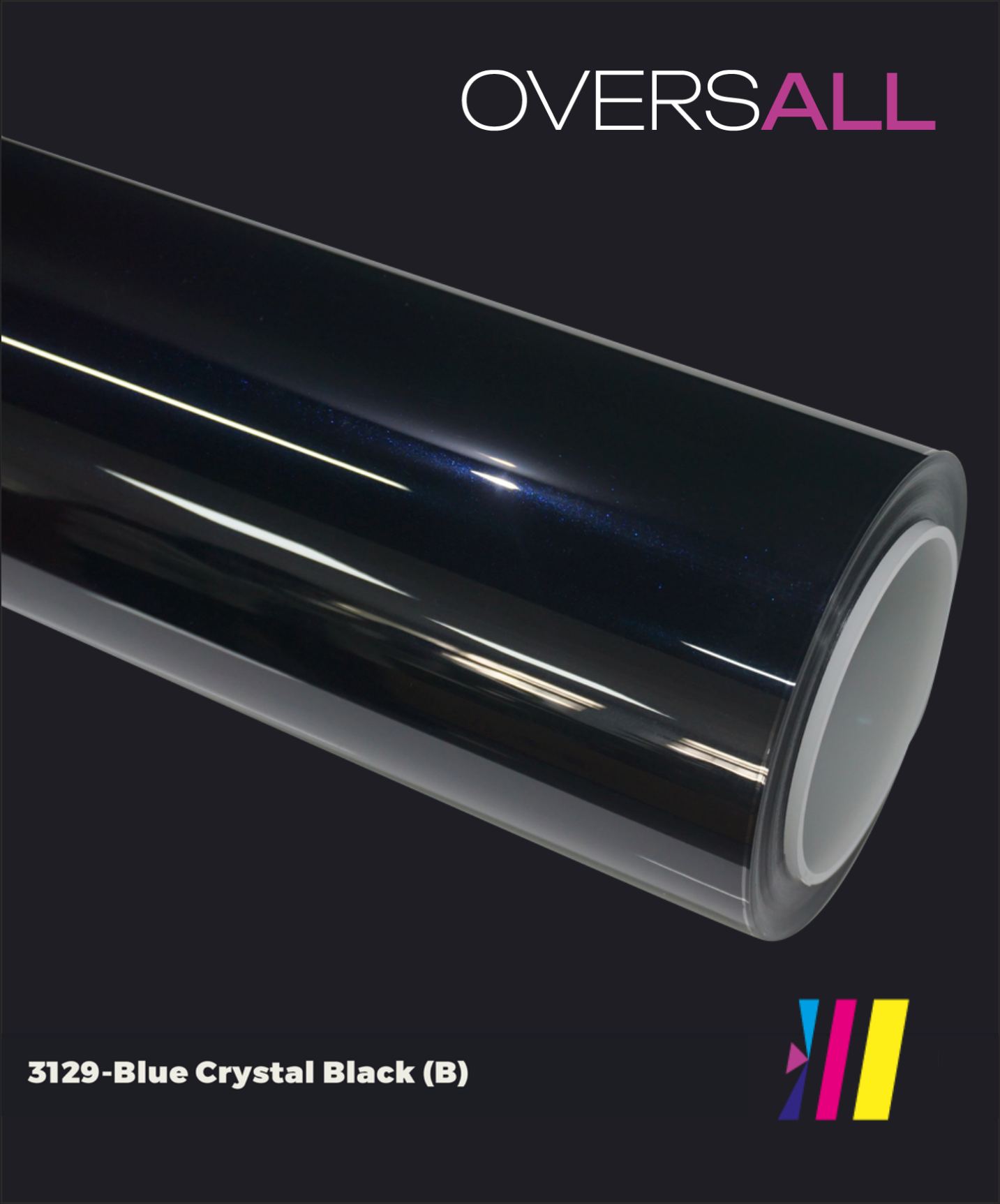 OVERSALL Color PPF - TPU3129 Blue Crystal Black