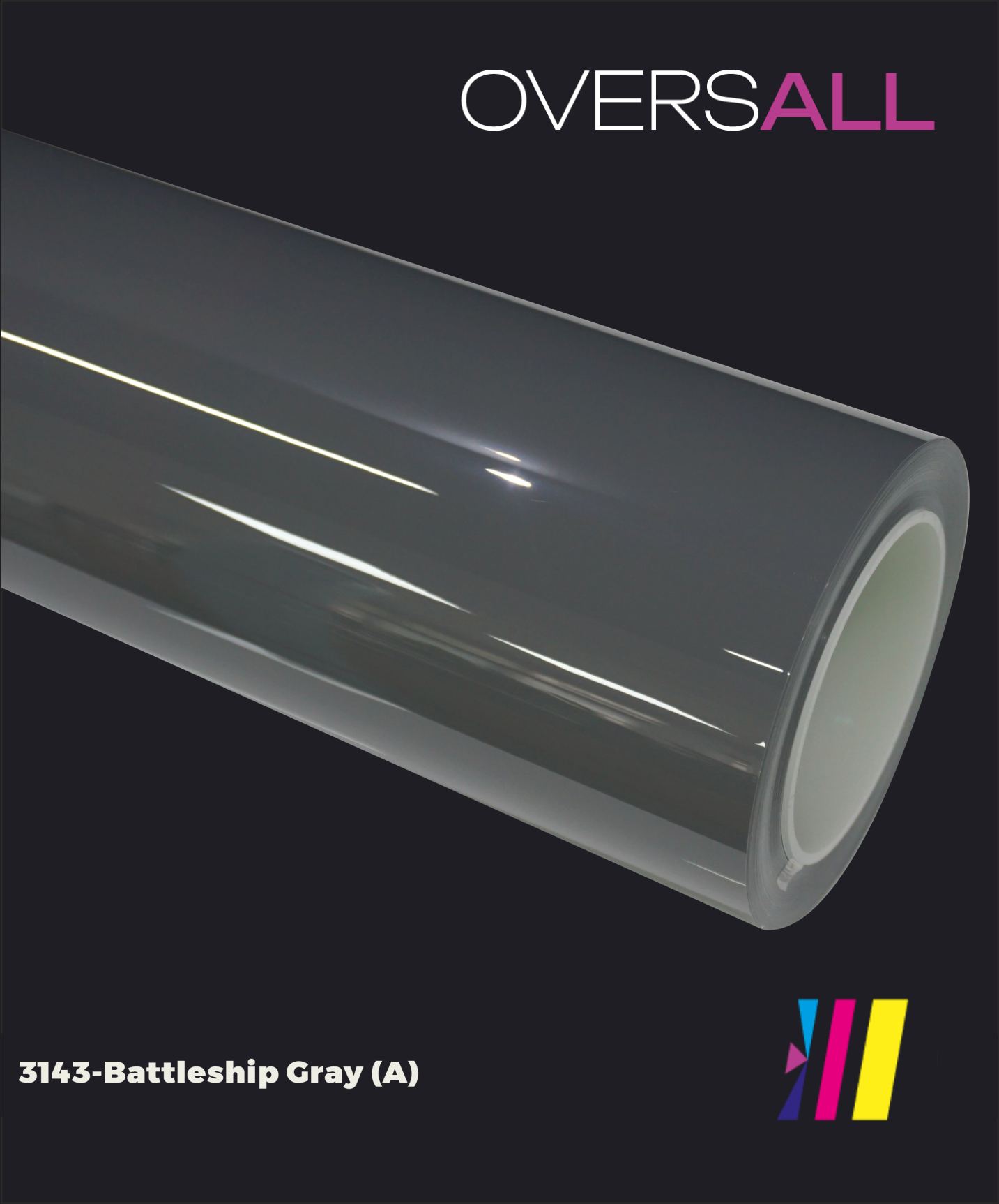 OVERSALL Color PPF - TPU3143 Battleship Gray