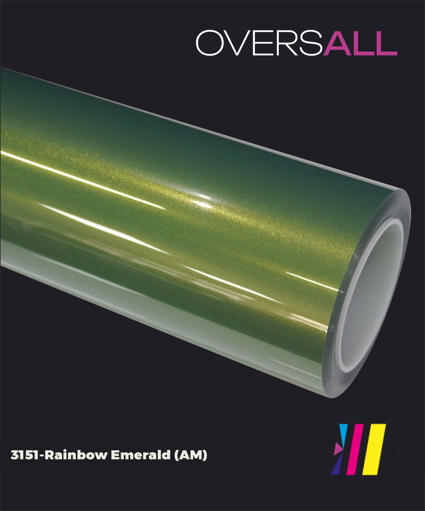 OVERSALL Color PPF - TPU3151 Rainbow Emerald