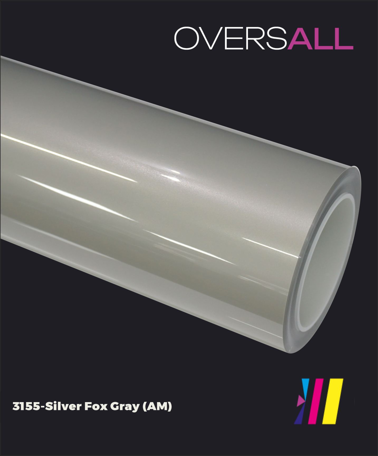 OVERSALL Color PPF - TPU3155 Silver Fox Gray