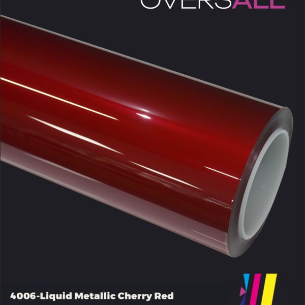 OVERSALL Color PPF - TPU4006 Liquid Metallic Cherry Red